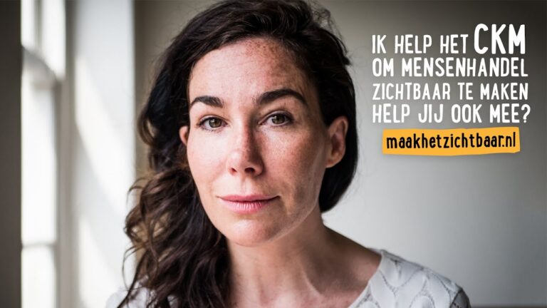Halina van Reijn – CKM Campagne ‘Maak Het Zichtbaar’